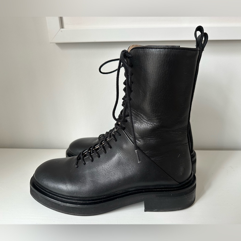 All saints lug sole combat boots